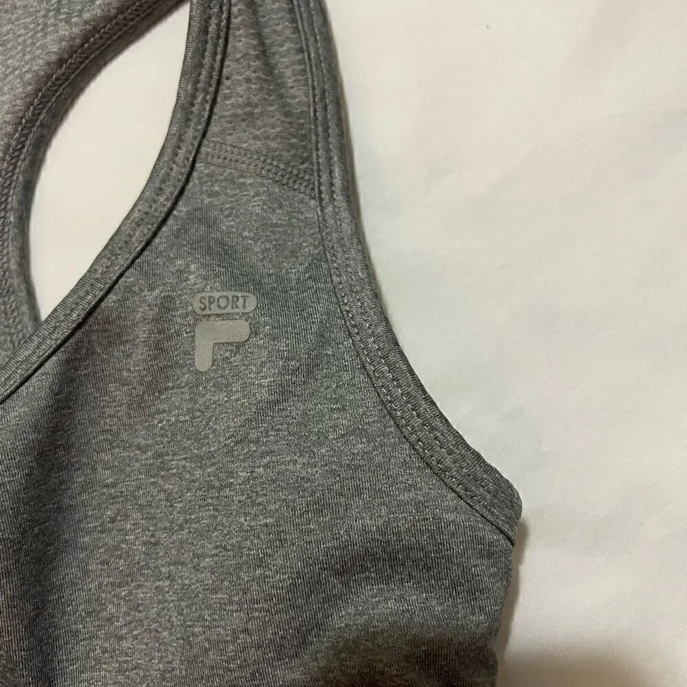 Fila pullover sports bra Womens Gray XS